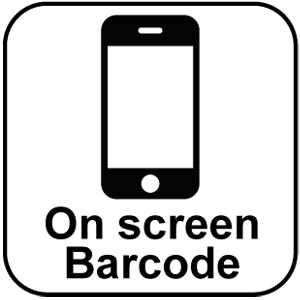 On screen Barcode